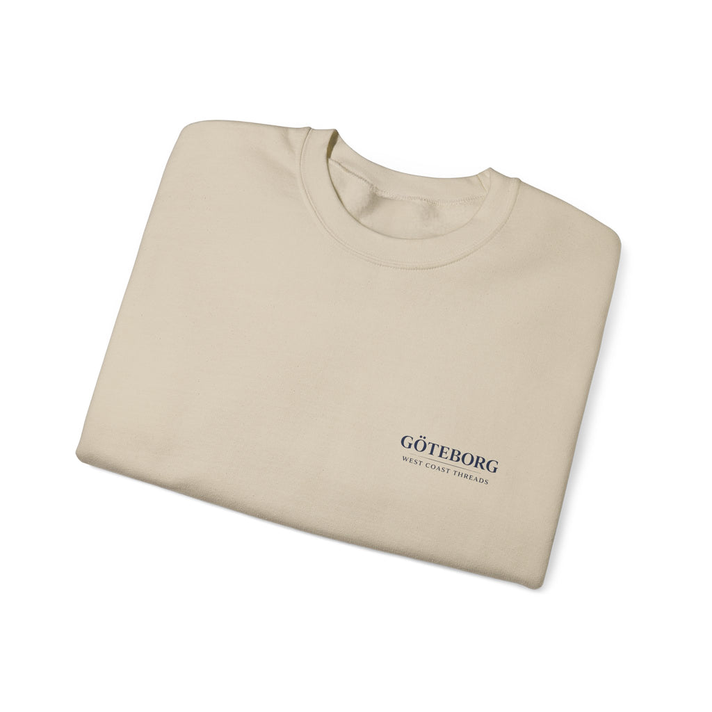 Alltid IFK Göteborg Sweatshirt | Weast Coast Threads | Vit tryck på rygg