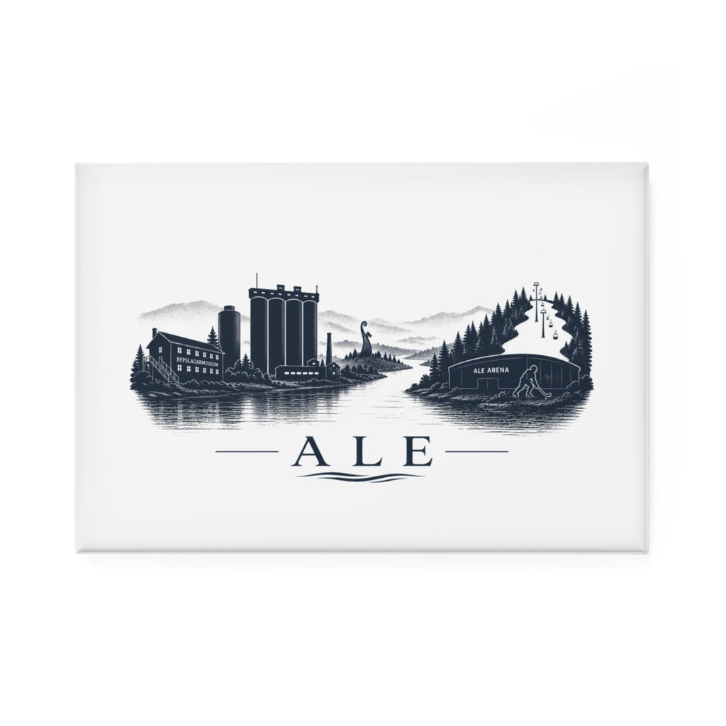 Kylskåpsmagnet | Ale | Rektangel