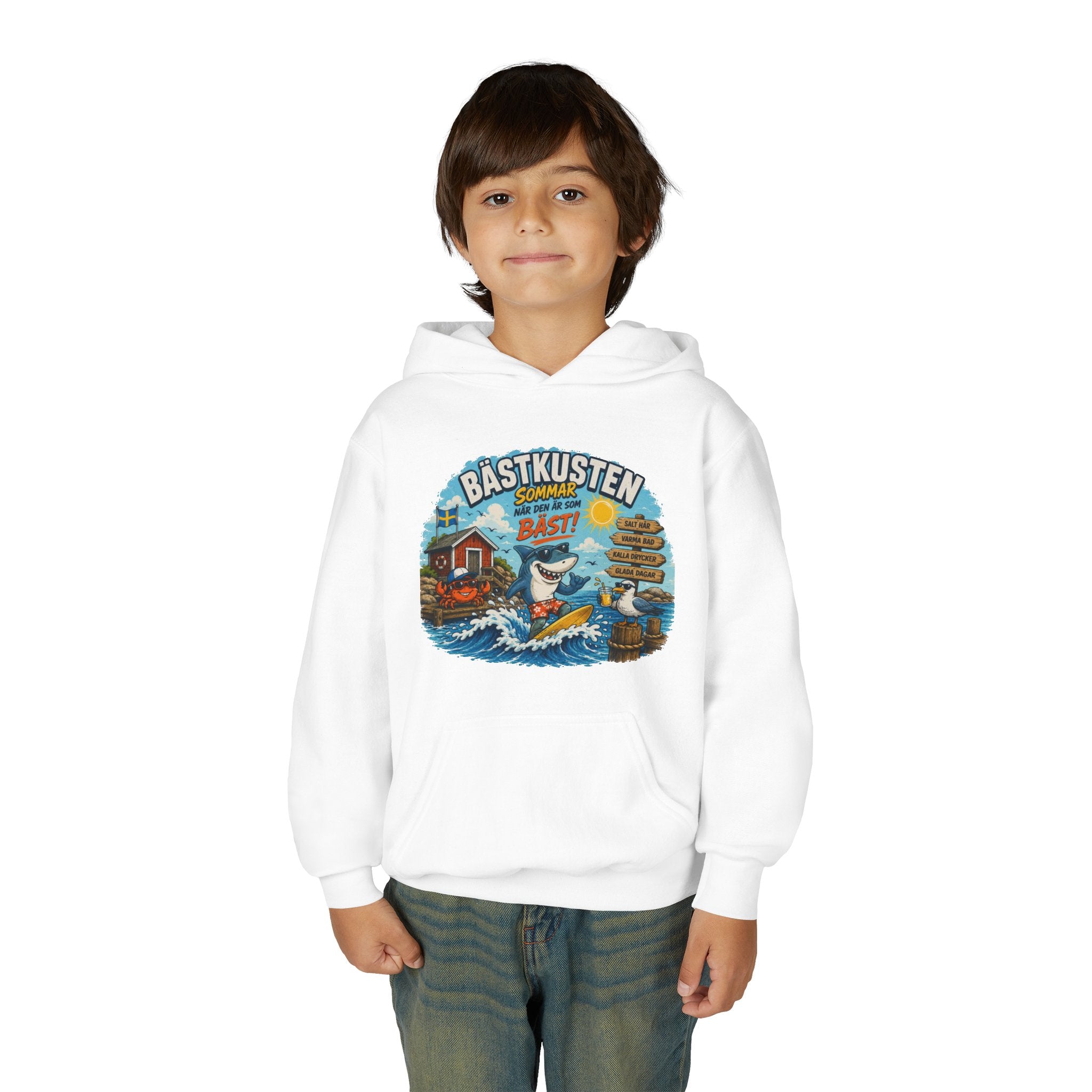Hoodie | Bästkusten | Barn | XS-M