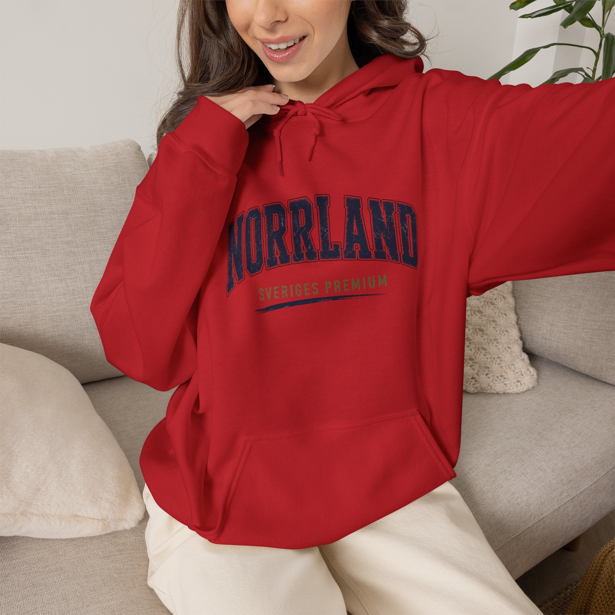 Hoodie | Norrland | Sveriges Premium | Light Collection