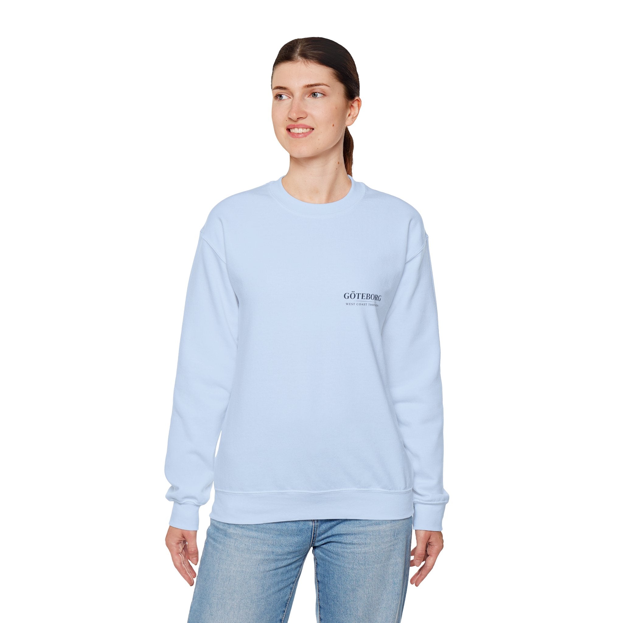Alltid IFK Göteborg Sweatshirt | Weast Coast Threads | Vit tryck på rygg