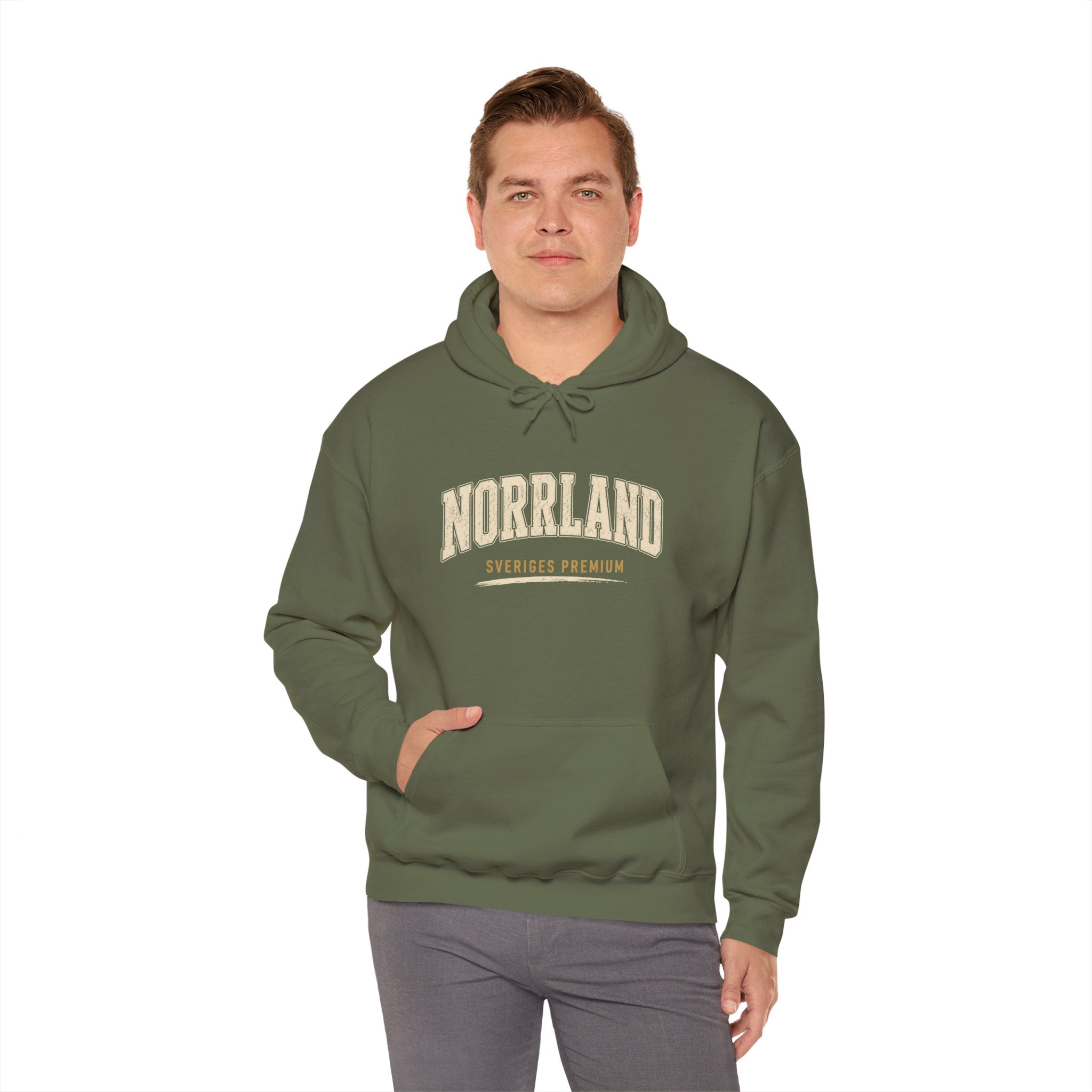 Hoodie | Norrland | Sveriges Premium | Dark Collection