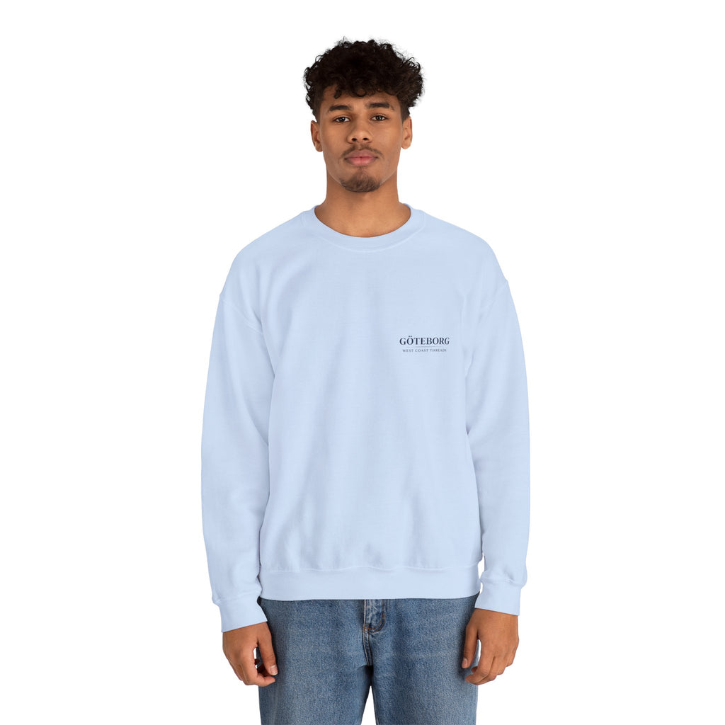 Alltid IFK Göteborg Sweatshirt | Weast Coast Threads | Vit tryck på rygg