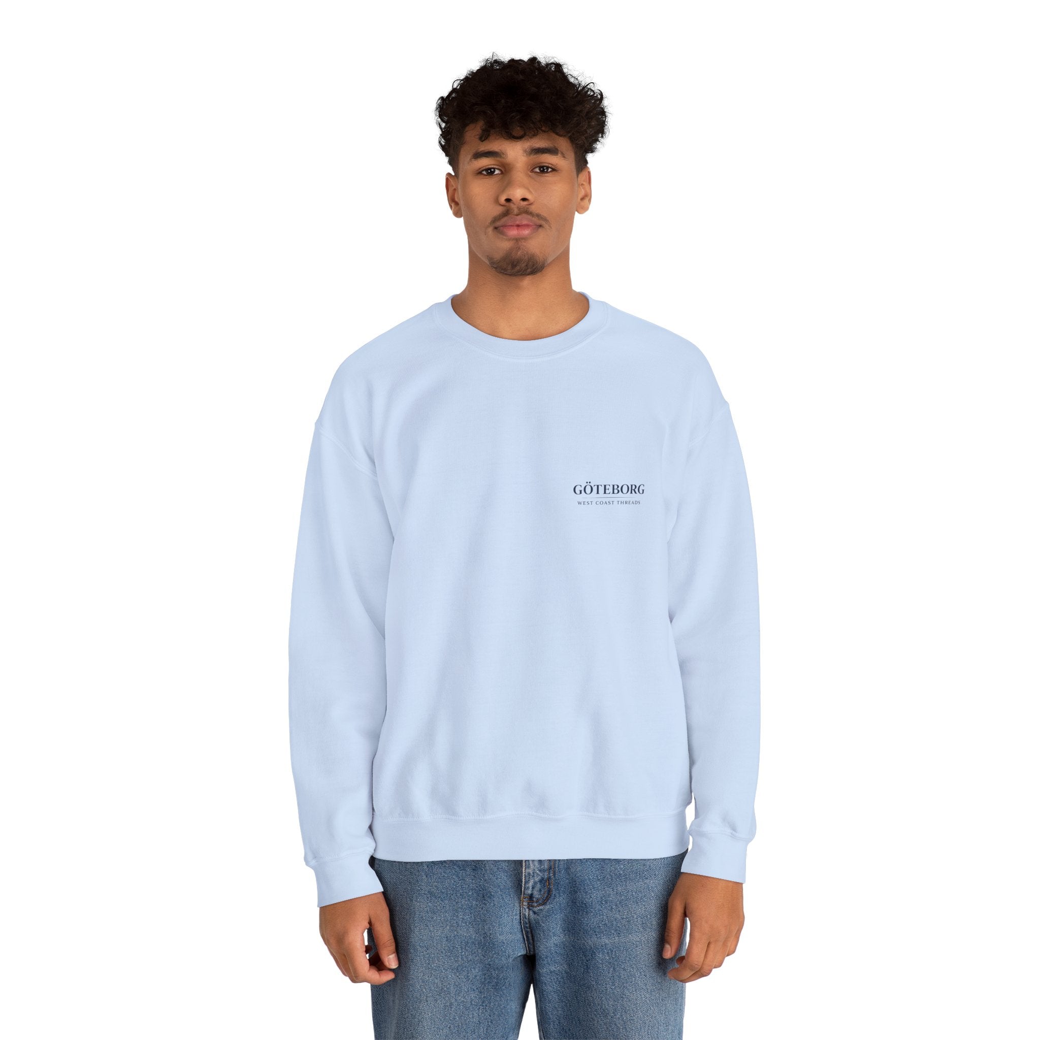 Alltid IFK Göteborg Sweatshirt | Weast Coast Threads | Vit tryck på rygg