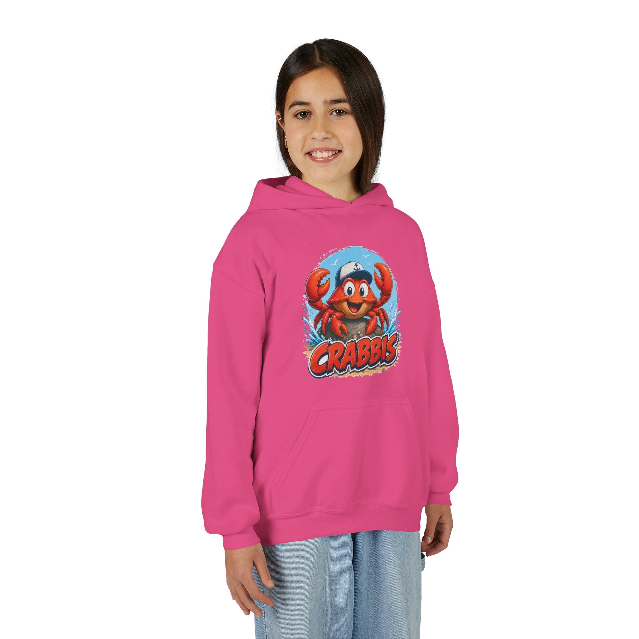 Hoodie | Crabbis | Barn | XS-M