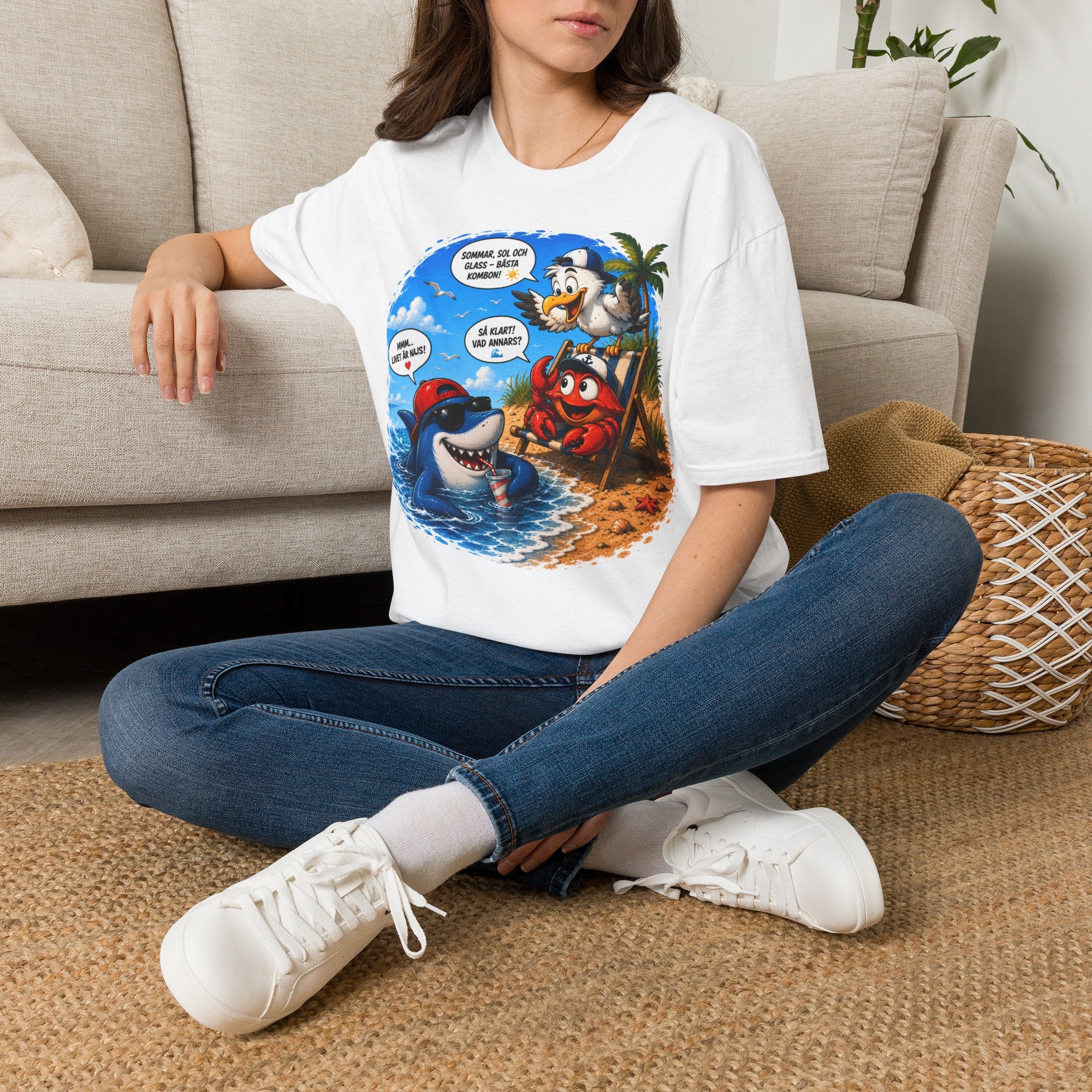 T-Shirt | Standard | Sommar vid stranden