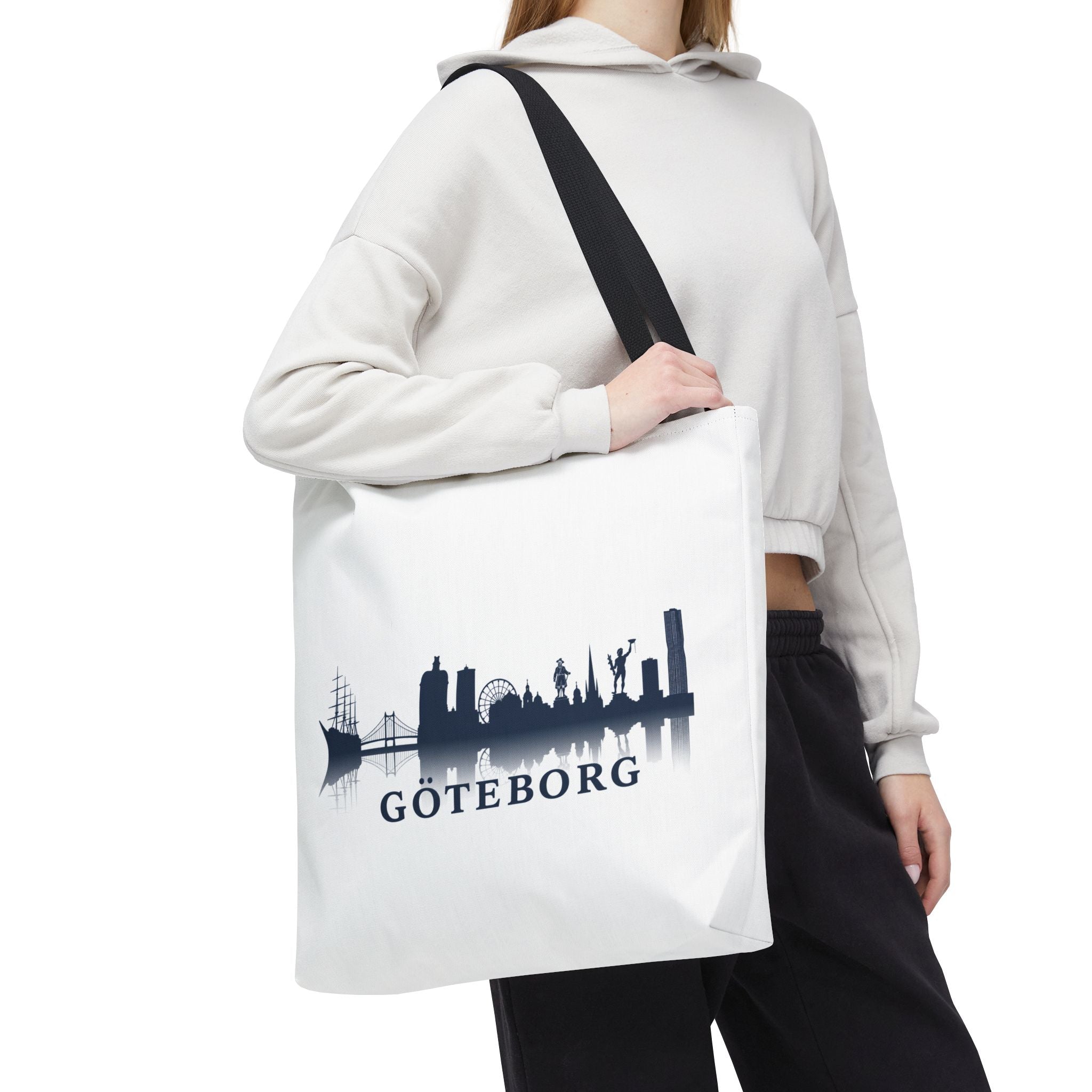 Göteborg Skyline | Kompass | Tote Bag
