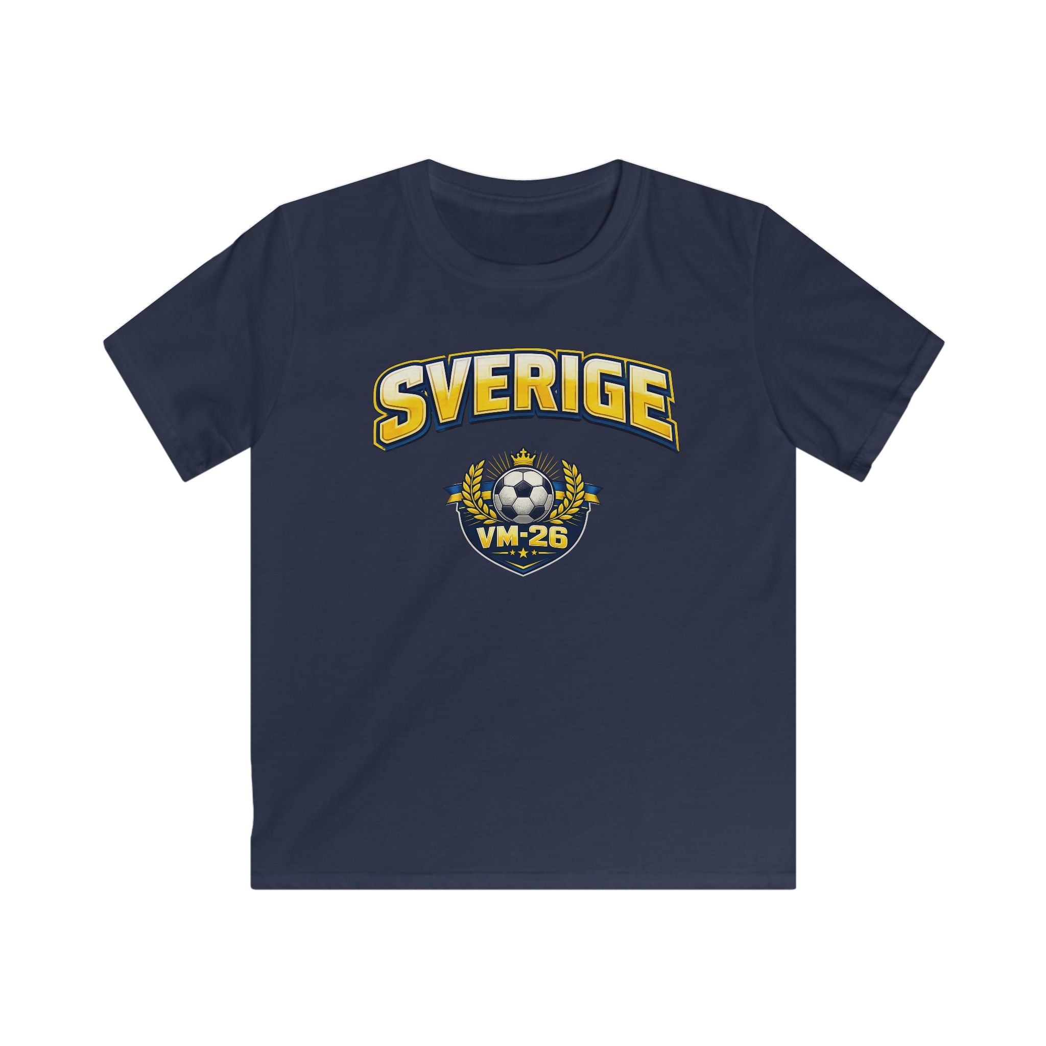 T-shirt | Barn | Sverige | Fotbolls-vm