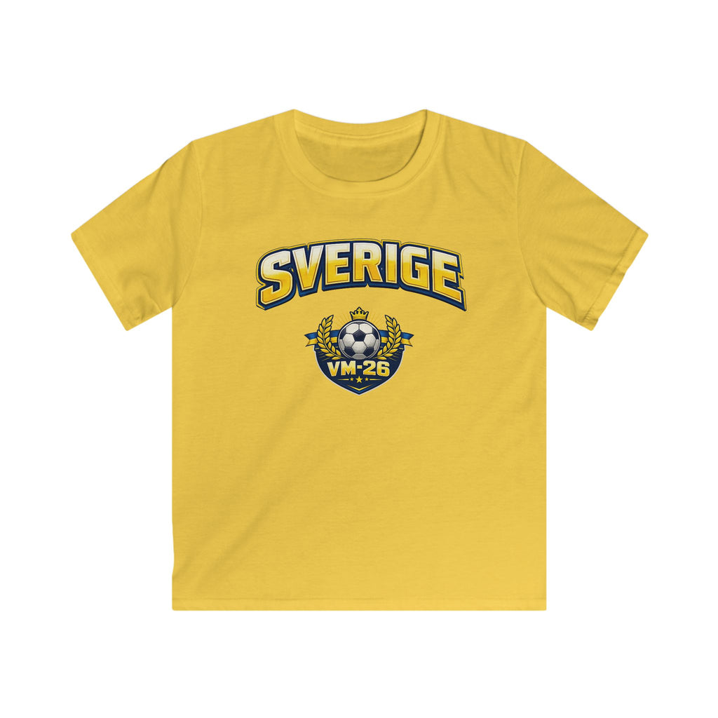 T-shirt - Barn | Sverige | Fotbolls-vm