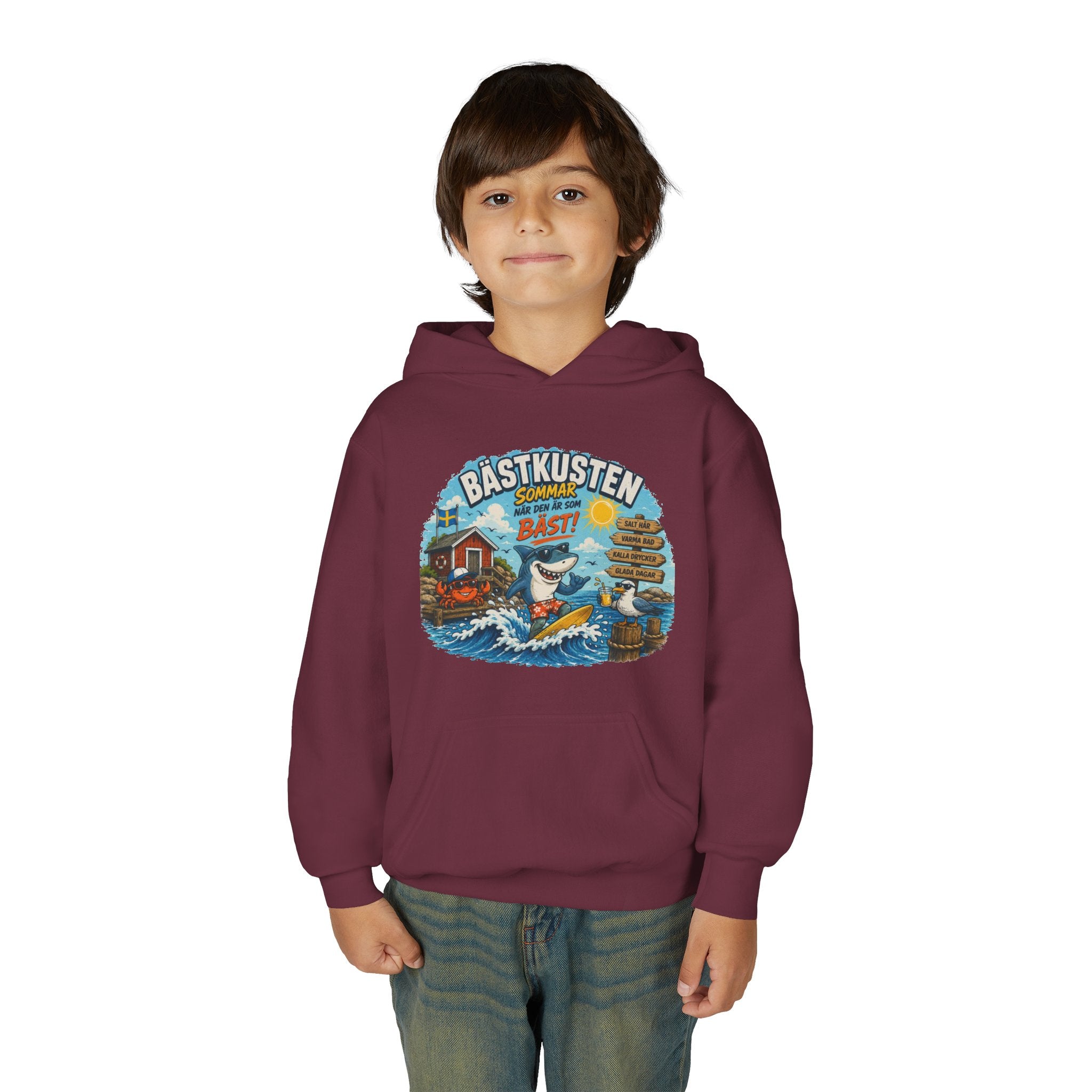 Hoodie | Bästkusten | Barn | XS-M