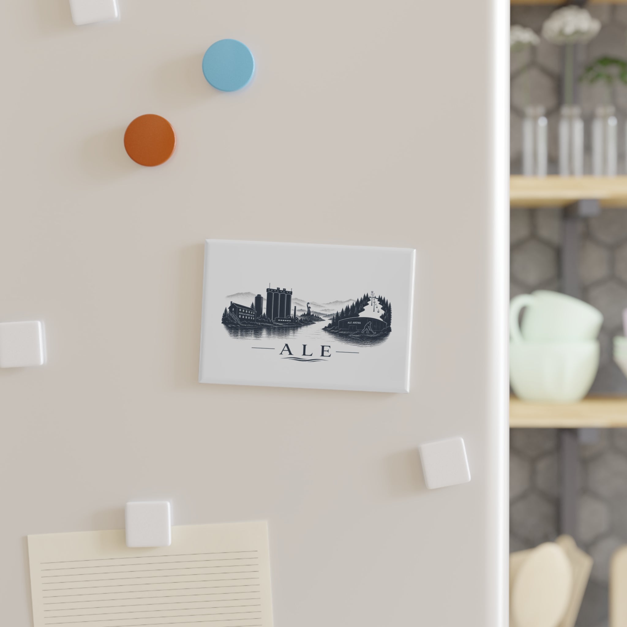 Kylskåpsmagnet | Ale | Rektangel