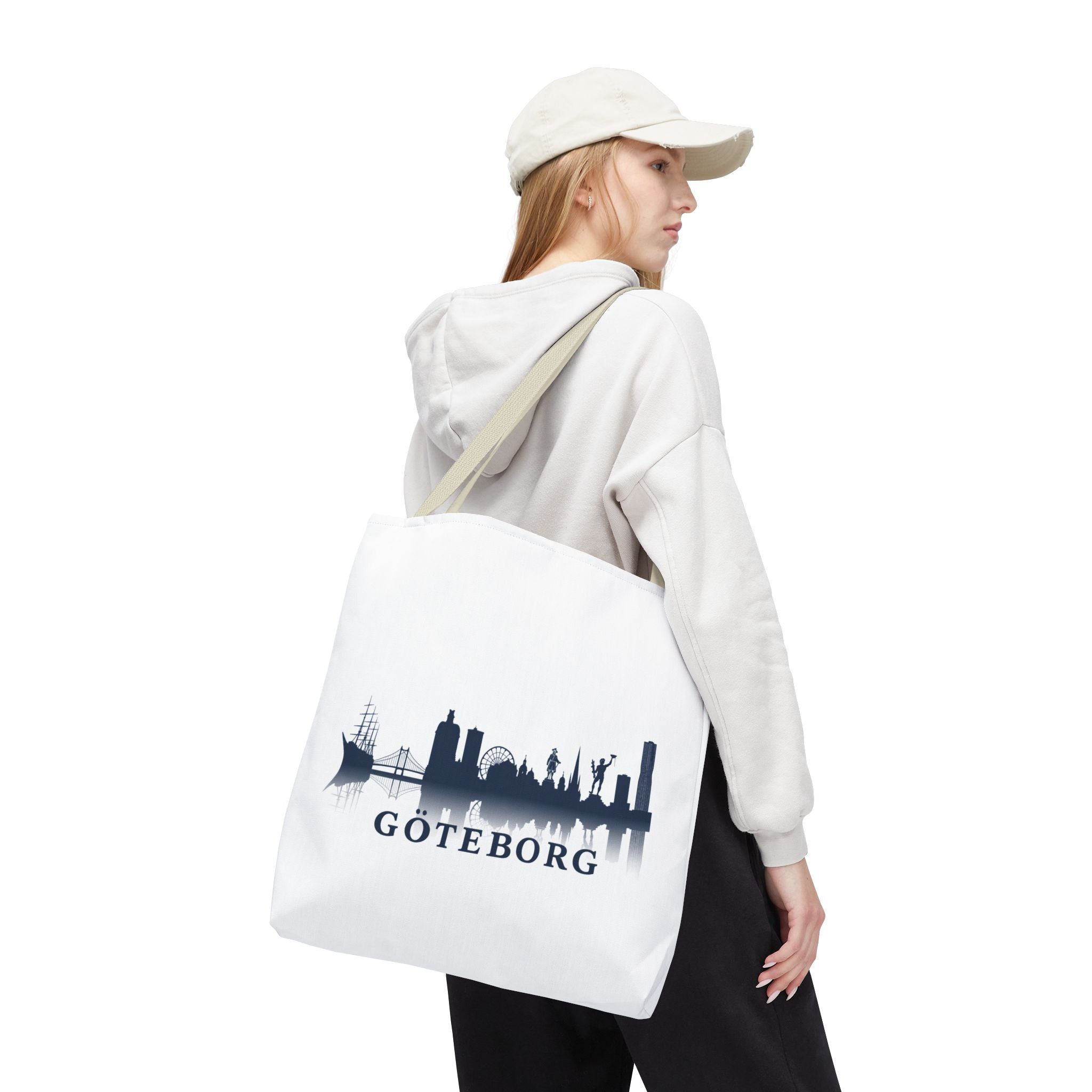 Göteborg Skyline | Kompass | Tote Bag