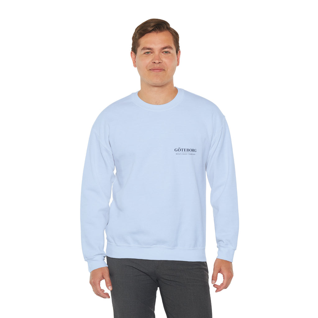 Alltid IFK Göteborg Sweatshirt | Weast Coast Threads | Vit tryck på rygg