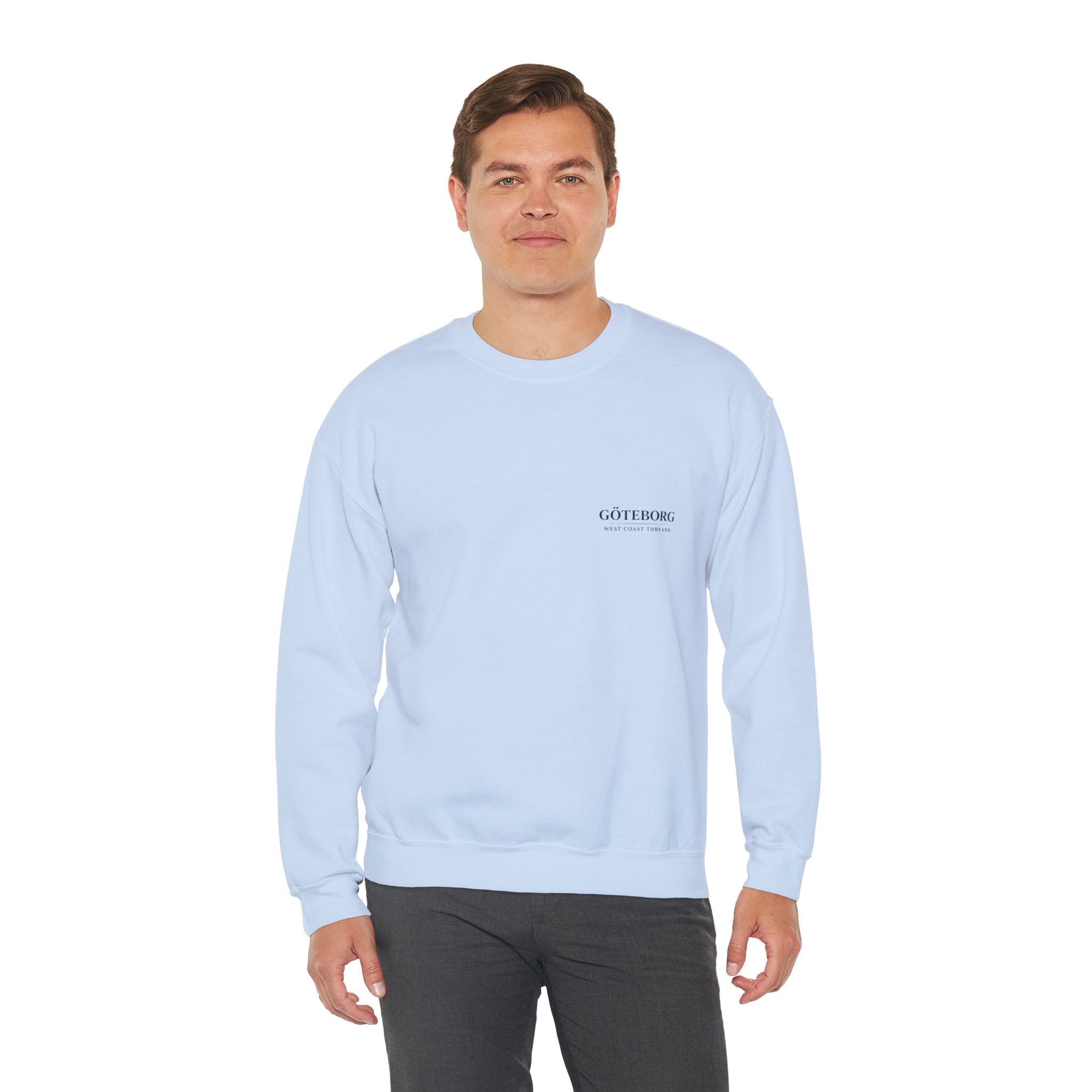 Alltid IFK Göteborg Sweatshirt | Weast Coast Threads | Vit tryck på rygg