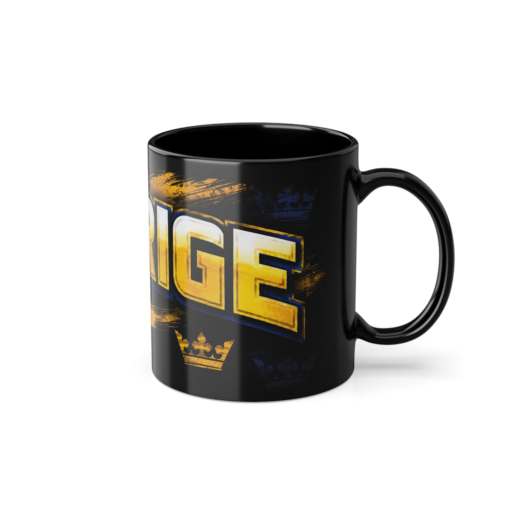 Sverige | Mugg | Svart