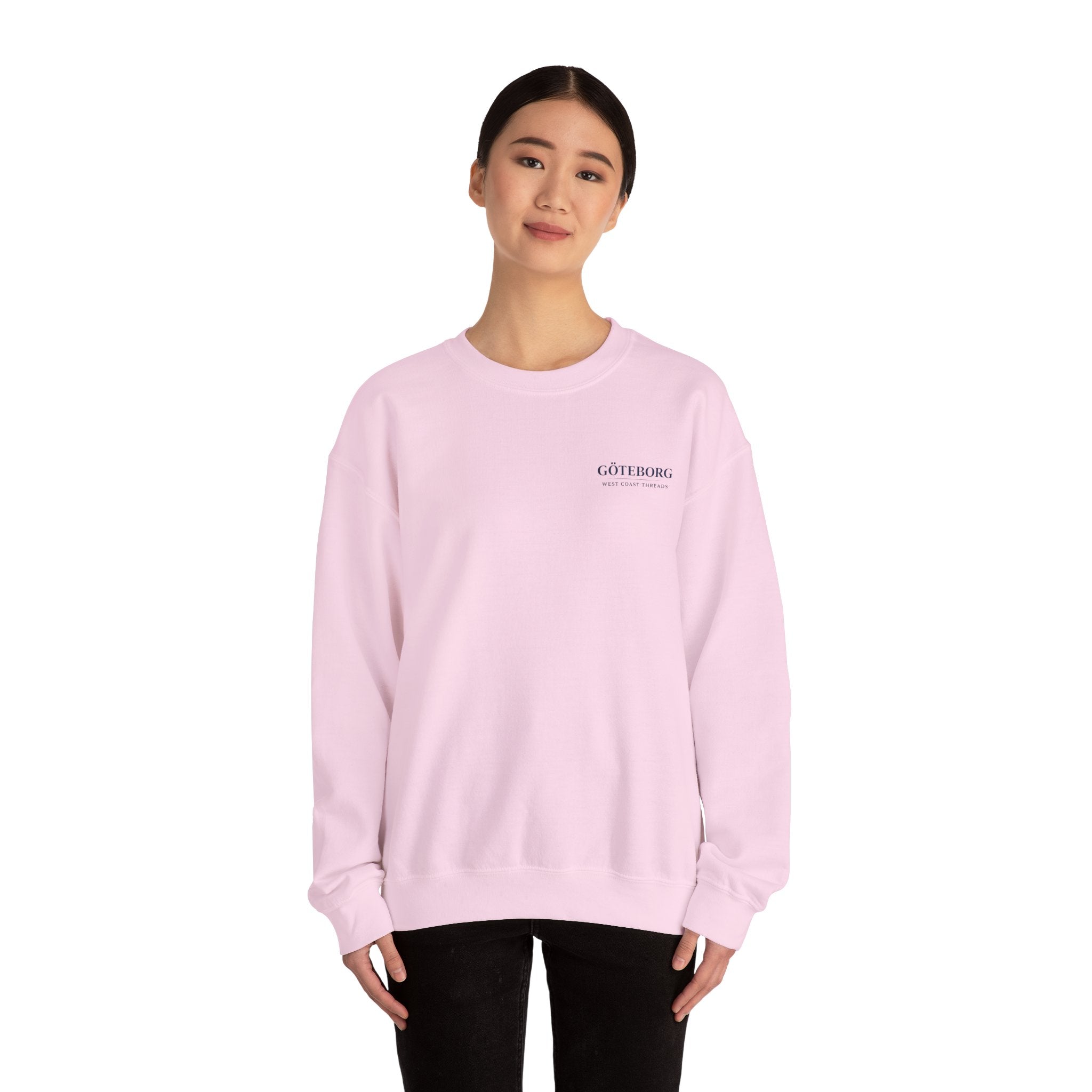 Alltid IFK Göteborg Sweatshirt | West Coast Threads | Blå tryck på rygg