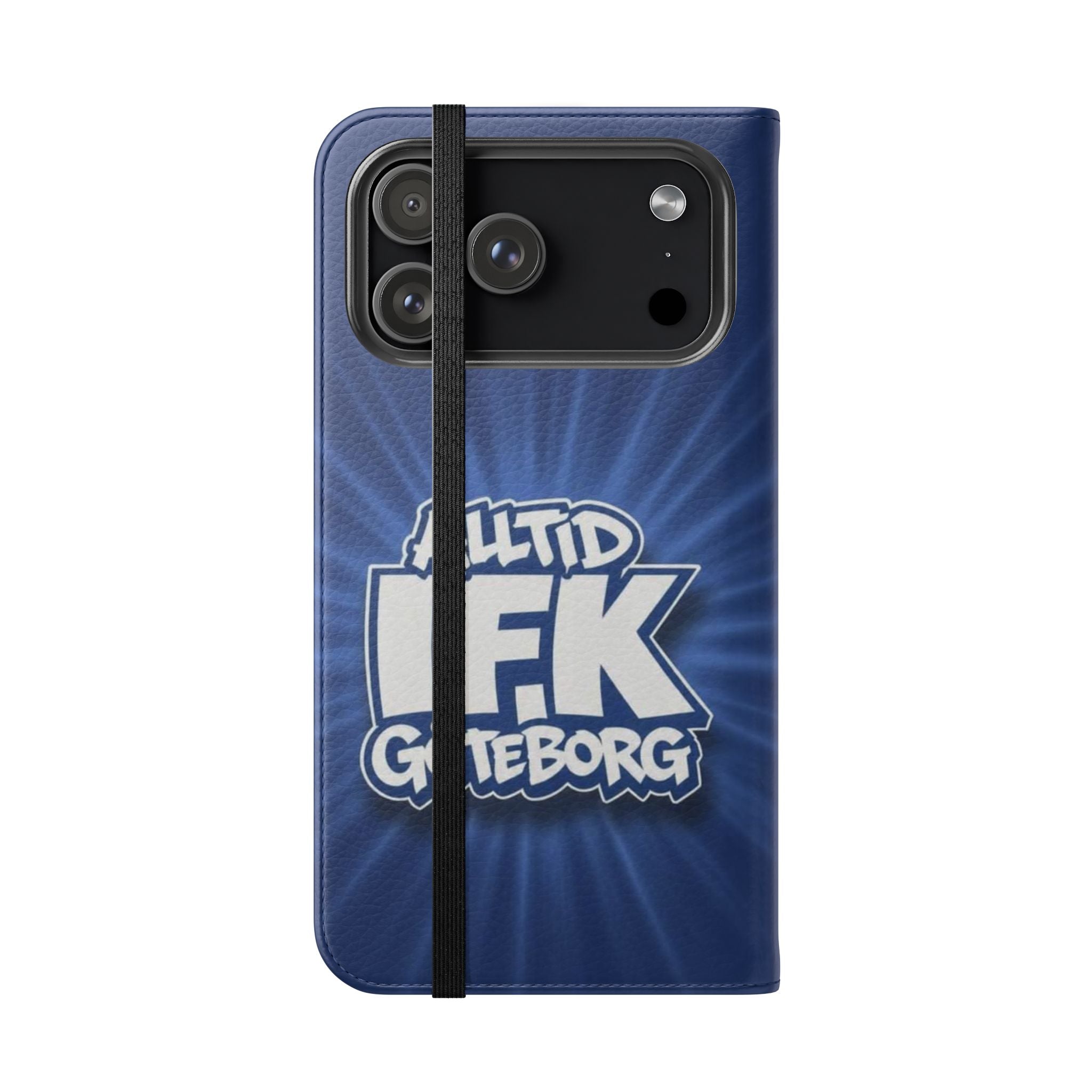 Plånboksfodral - Blå bakgrund | Iphone | Samsung | Alltid IFK Göteborg