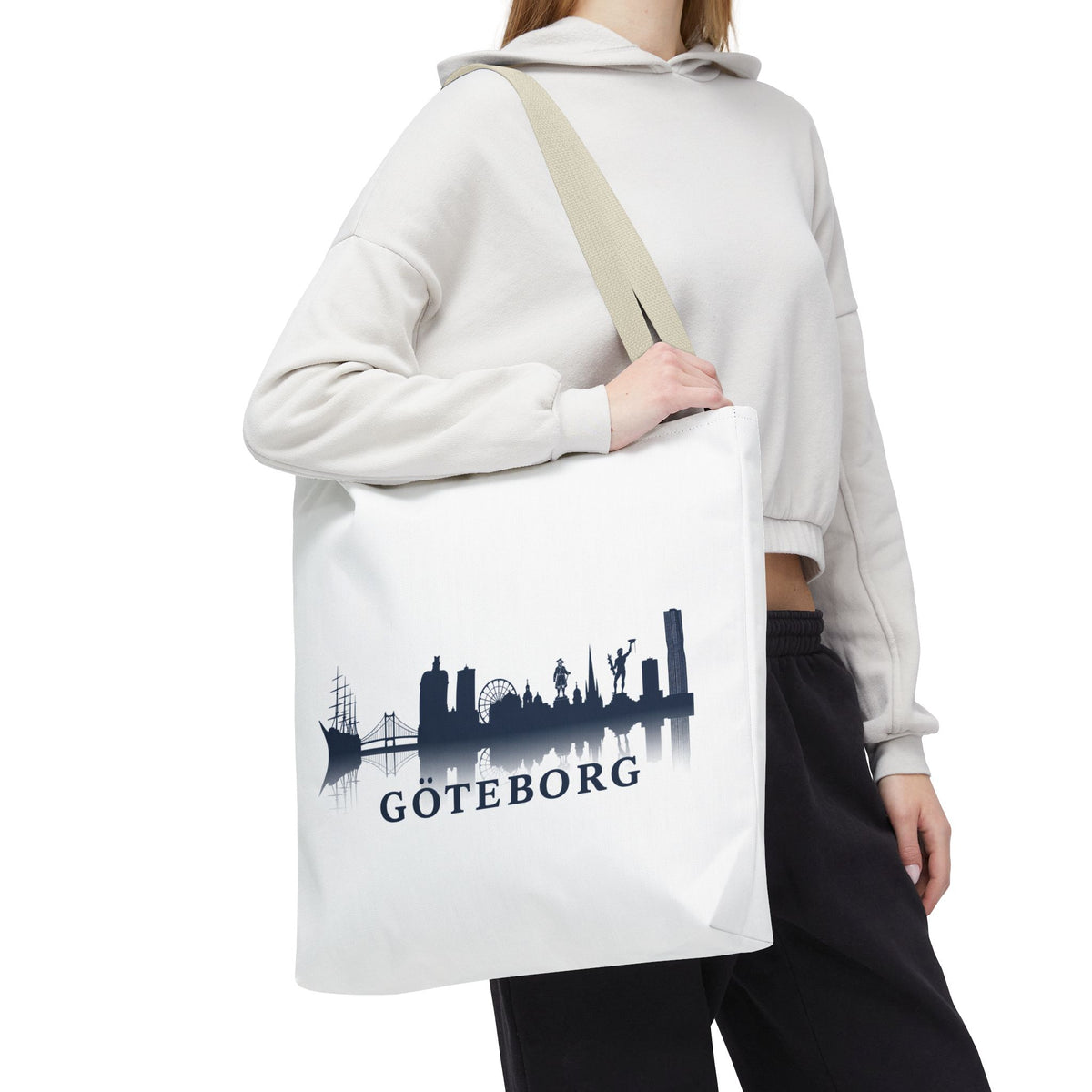 Göteborg Skyline | Kompass | Tote Bag