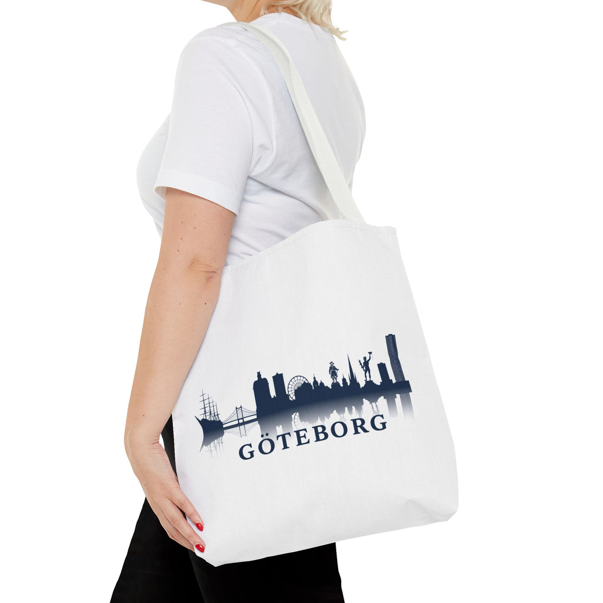 Göteborg Skyline | Kompass | Tote Bag