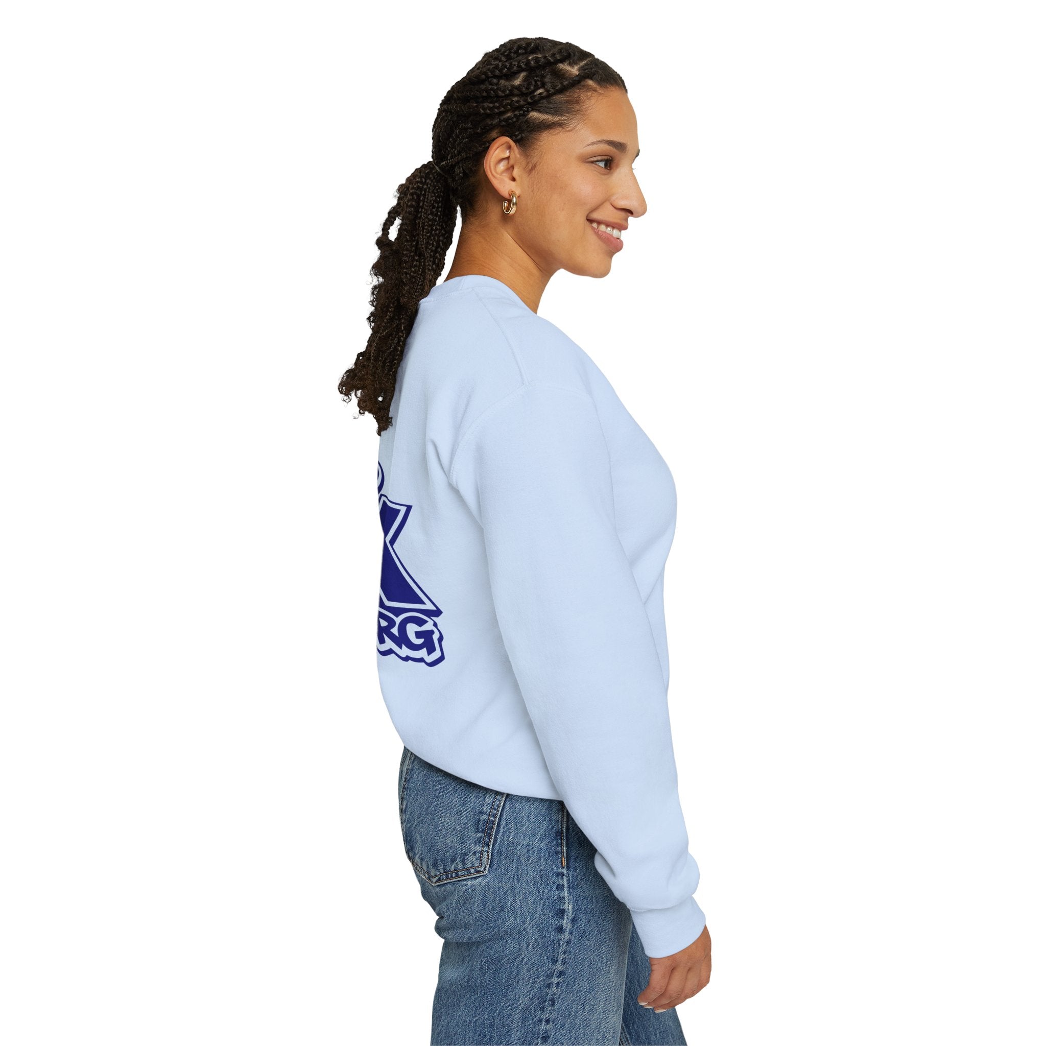 Alltid IFK Göteborg Sweatshirt | West Coast Threads | Blå tryck på rygg