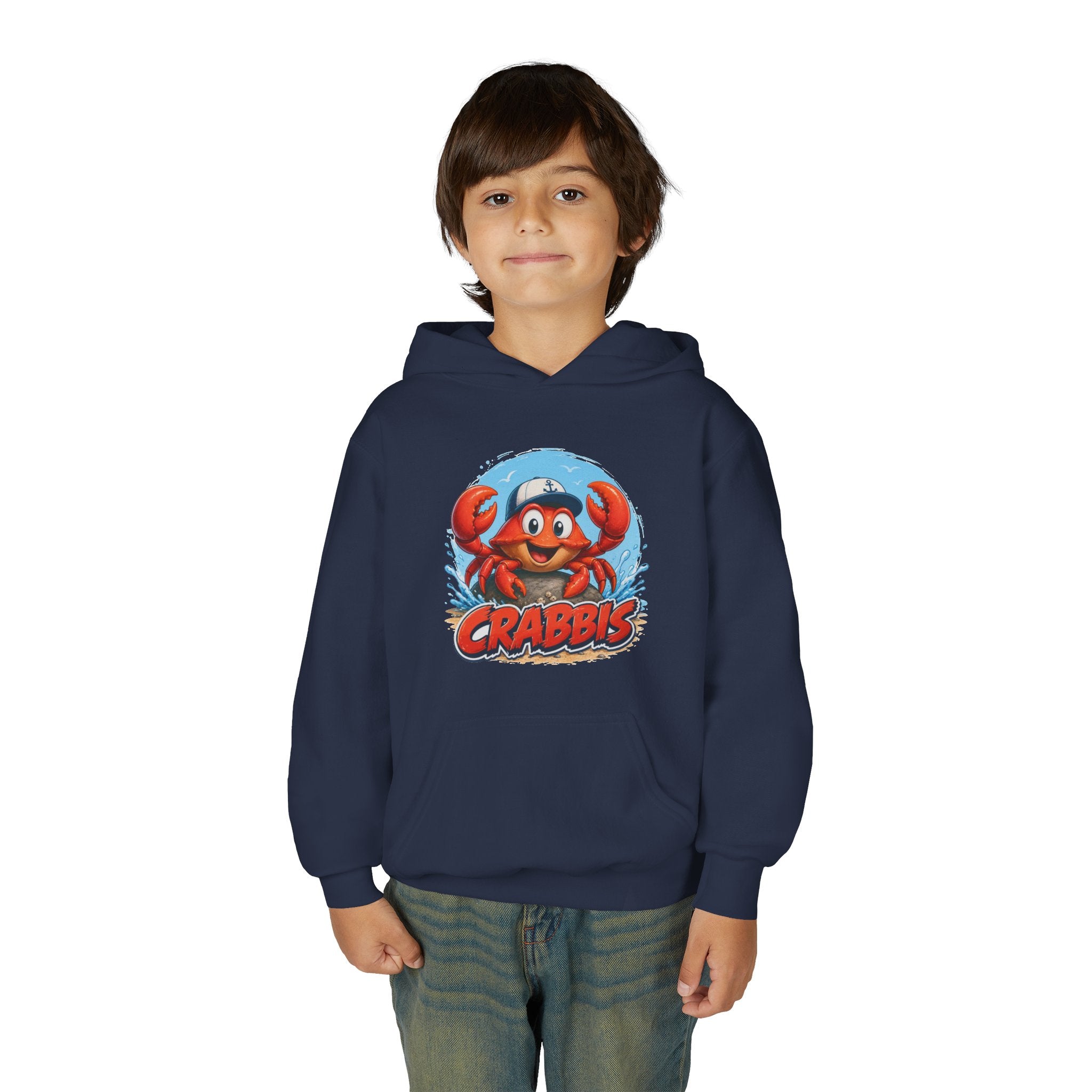 Hoodie | Crabbis | Barn | XS-M
