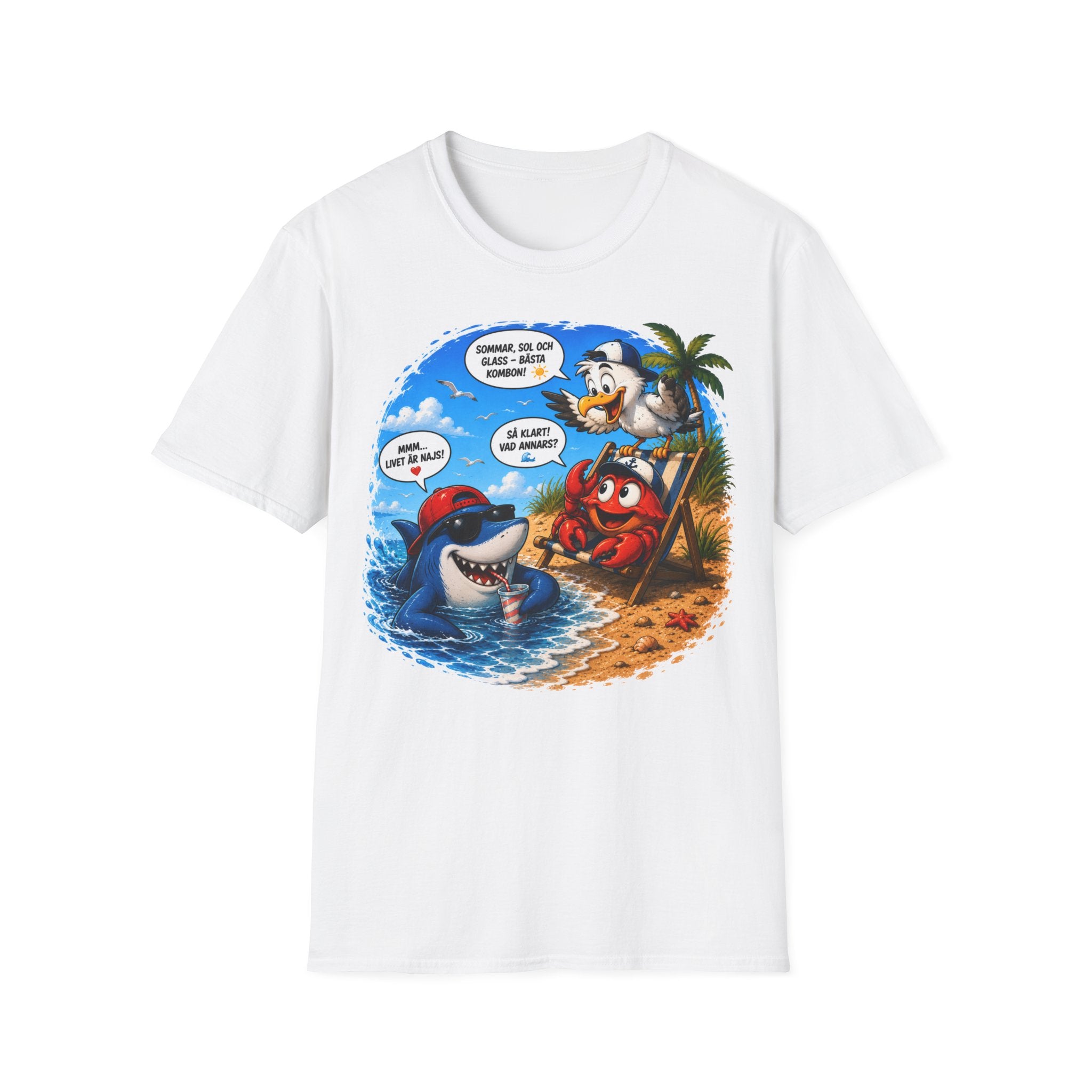T-Shirt | Standard | Sommar vid stranden