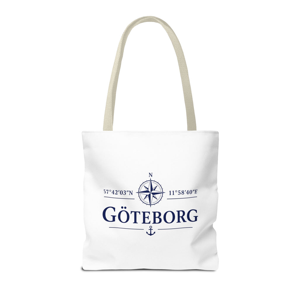 Göteborg Skyline | Kompass | Tote Bag