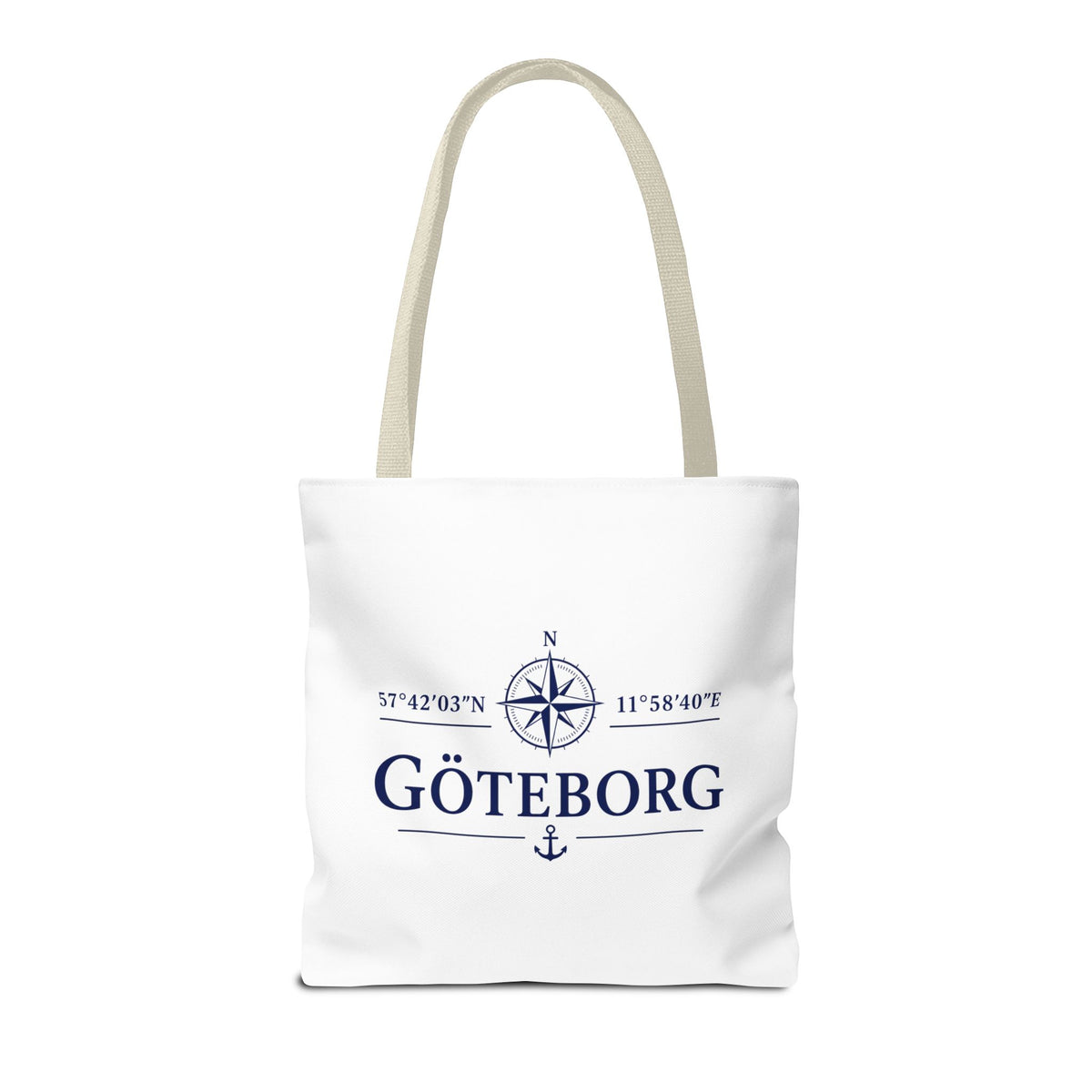 Göteborg Skyline | Kompass | Tote Bag