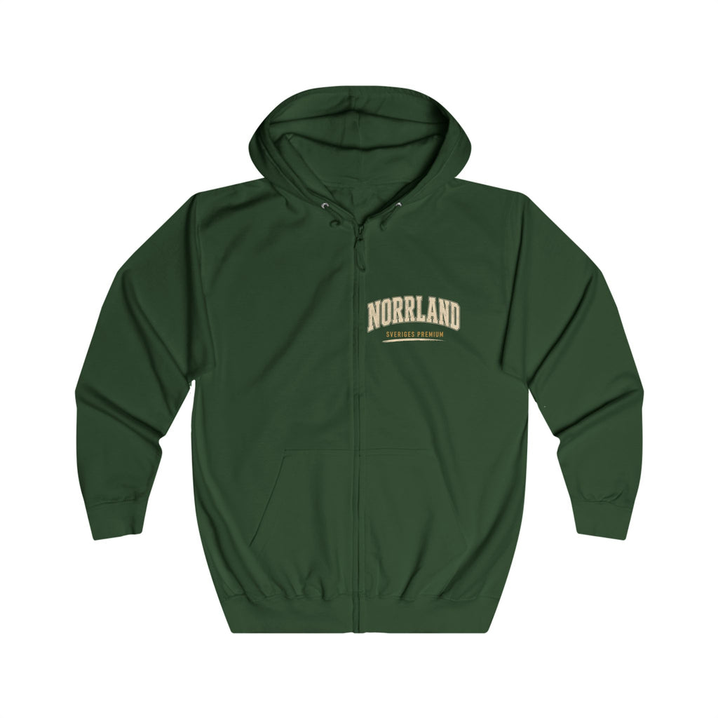 Zip-Hoodie | Norrland | Sveriges Premium | Dark Edition