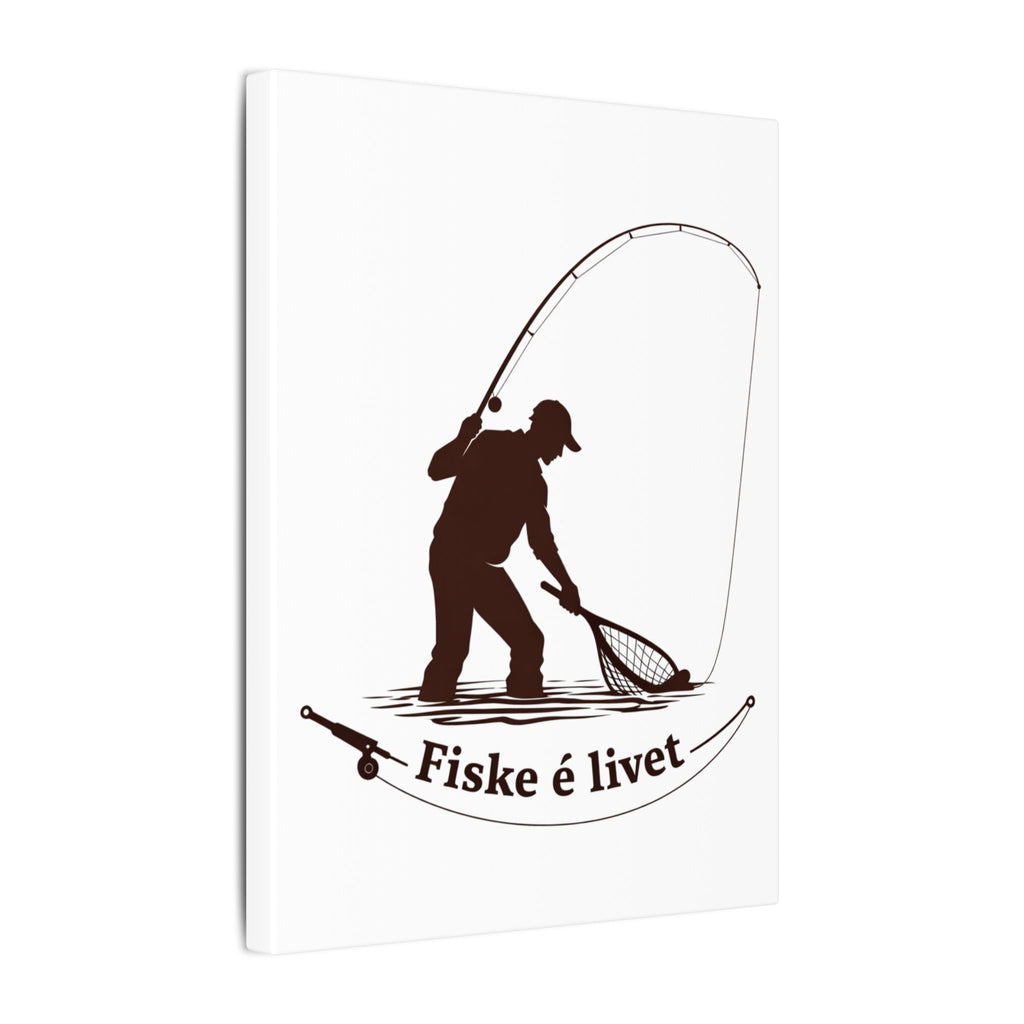 Canvas Print | Fiske é livet