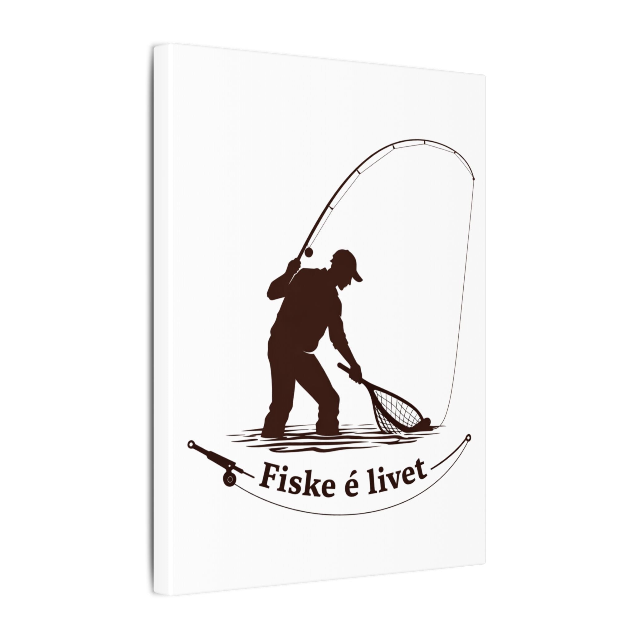 Canvas Print | Fiske é livet