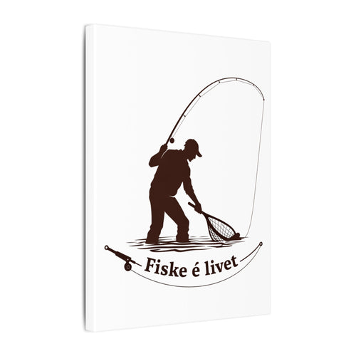 Canvas Print | Fiske é livet