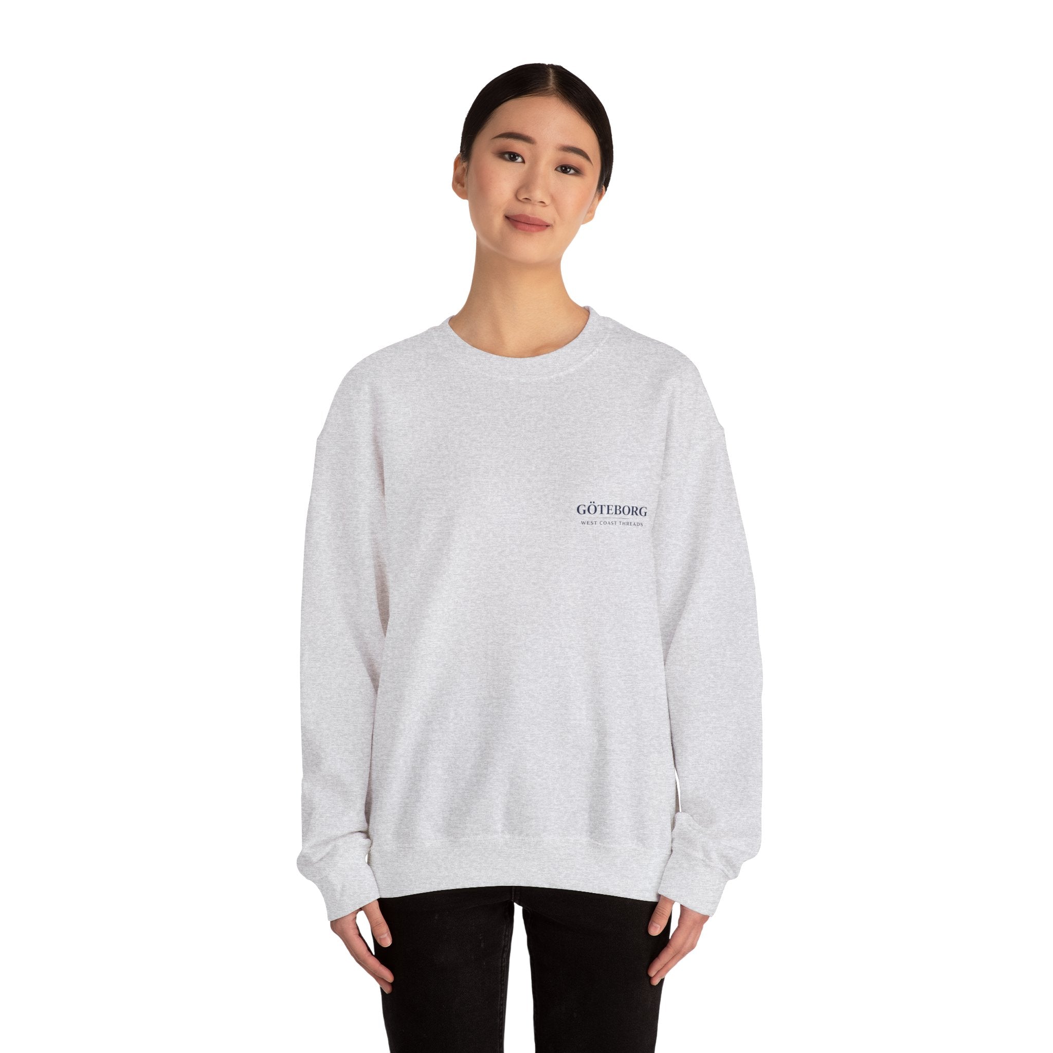 Alltid IFK Göteborg Sweatshirt | Weast Coast Threads | Vit tryck på rygg